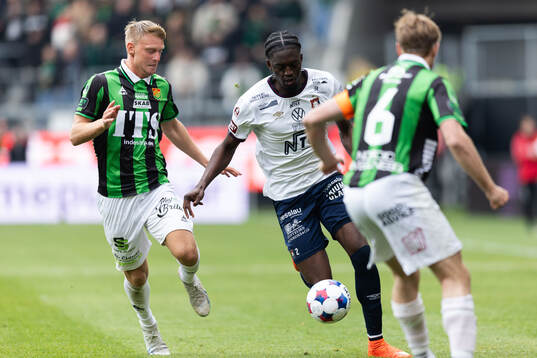 GAIS Joackim Fagerjord och Örgrytes Michael Parker