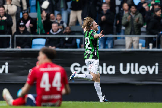 GAIS Oscar Pettersson jublar