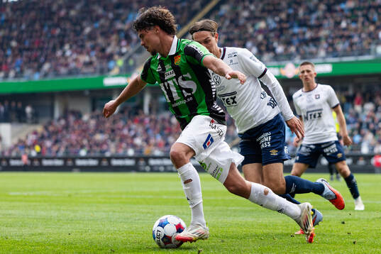 GAIS William Milovanovic och Örgrytes Noah Christoffersson