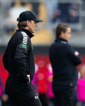 GAIS tränare Fredrik Holmberg