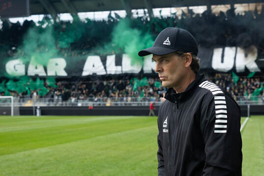 GAIS tränare Fredrik Holmberg