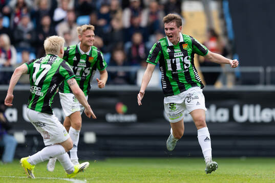 GAIS Max Andersson jublar