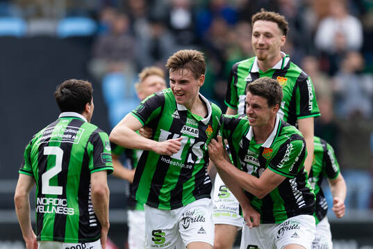GAIS Max Andersson jublar