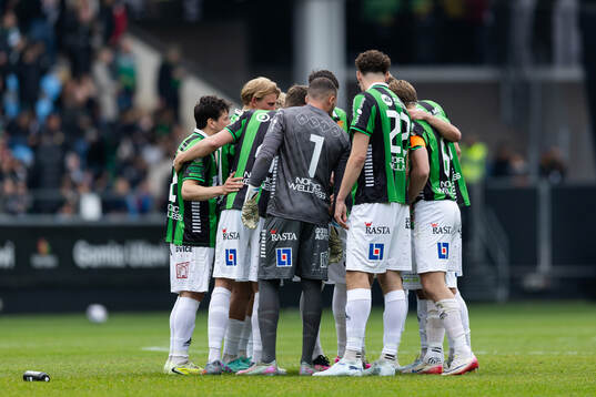 GAIS spelare samlade