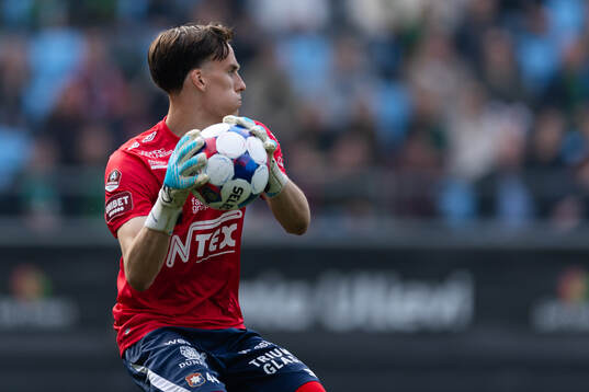 Örgrytes målvakt Hampus Gustafsson