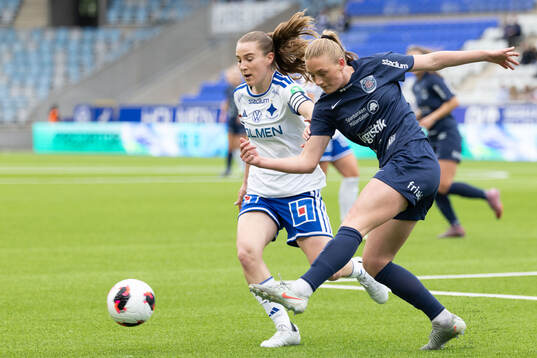 IFK Norrköpings Carrie Jones och Eskilstuna United DFFs