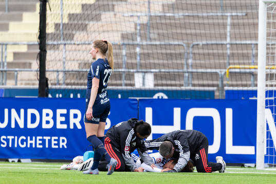 IFK Norrköpings Malva Larsson får vård