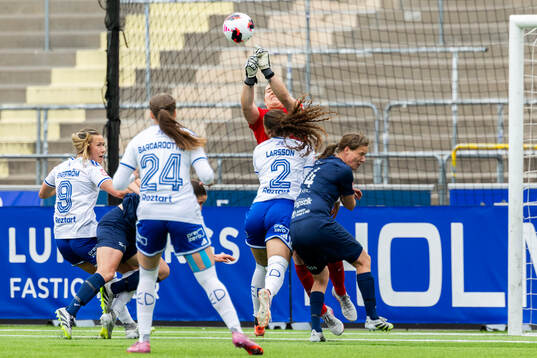 Eskilstuna United DFFs målvakt Monica Elisabeth Wilhelm