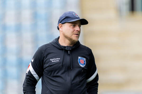 Eskilstuna United DFFs tränare Rickard Johansson