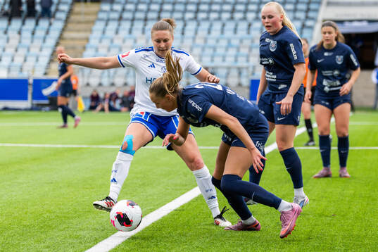 IFK Norrköpings Fanny Andersson och Eskilstuna United DFFs