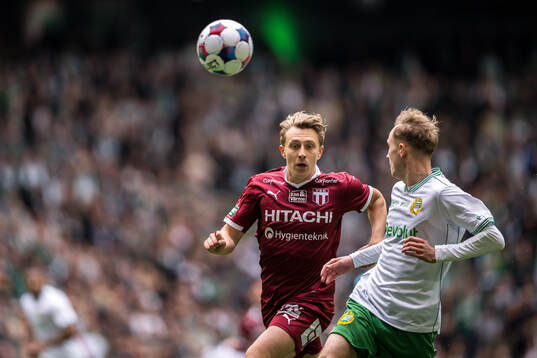 Västerås Simon Gefvert och Hammarbys Victor Lind