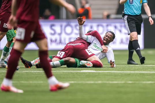 Västerås Abdelrahman Boudah Saidi och Hammarbys Frank