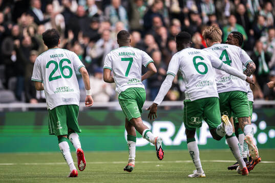 Hammarbys Paulos Abraham jublar