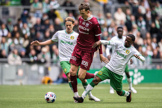 Västerås Mikkel Ladefoged mot Hammarbys Markus Karlsson