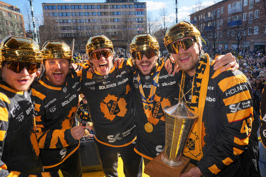 Skellefteås Victor Stjernborg , Mikkel Aagaard , Rickard