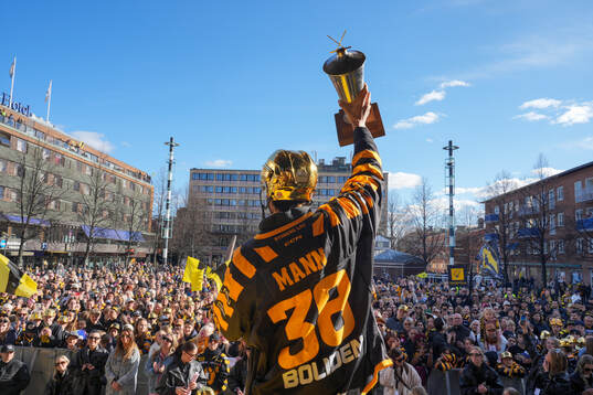 Skellefteås målvakt Strauss Mann