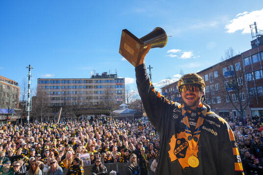Skellefteås målvakt Strauss Mann