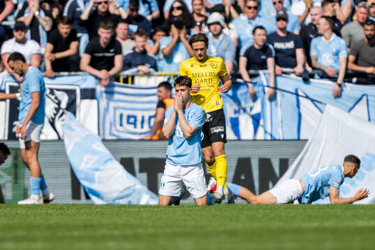 Malmö FFs Kenan Busuladzic deppar