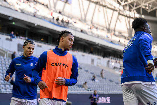 IFK Göteborgs Sebastian Clemmensen och Alexander Jallow