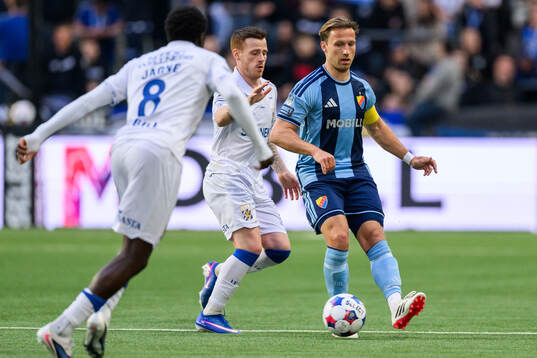 IFK Göteborgs Tobias Heintz och Djurgårdens Daniel