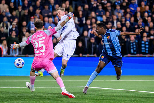 Djurgårdens Joel Asoro gör 6-0 på IFK Göteborgs
