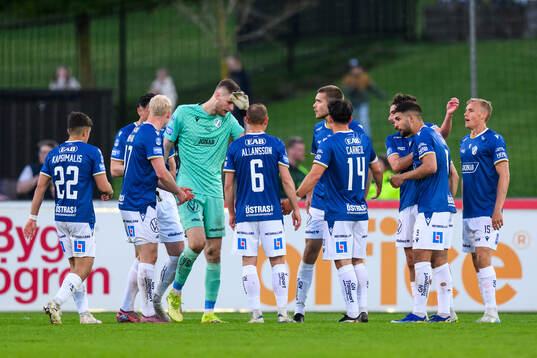 Halmstads spelare samlas