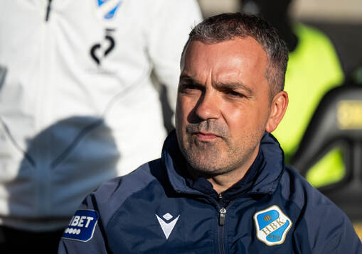 under fotbollsmatchen i Allsvenskan mellan Halmstad och