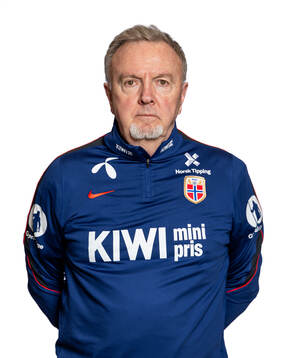 Truls Dæhli of the Norwegian national football team poses