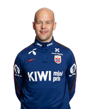 Henrik Salveson, kit manager of the Norwegian national