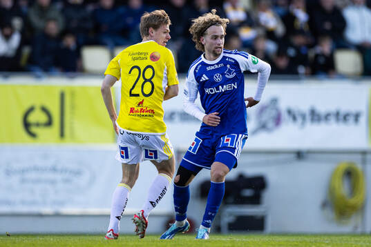 Falkenbergs Melker Nilsson och IFK Norrköpings Leo Lif