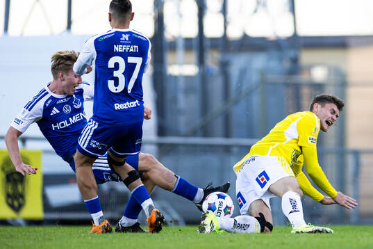 IFK Norrköpings Aleksander Opsahl Falkenbergs Albin