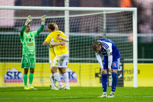 IFK Norrköpings Christoffer Nyman deppar