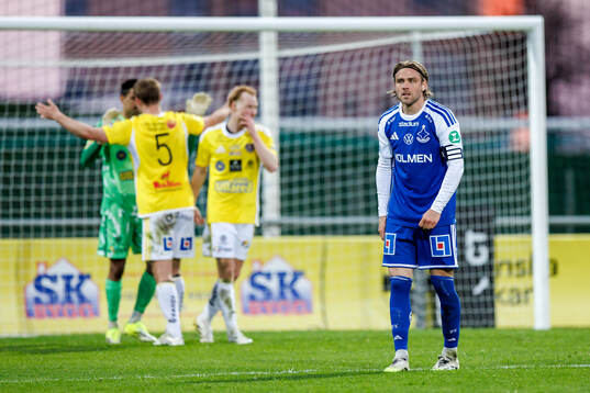 IFK Norrköpings Christoffer Nyman deppar