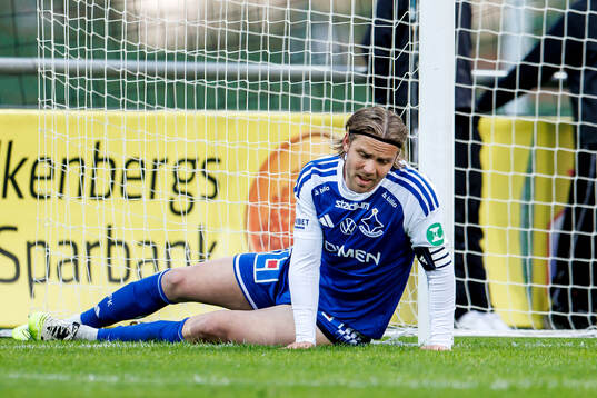 IFK Norrköpings Christoffer Nyman deppar