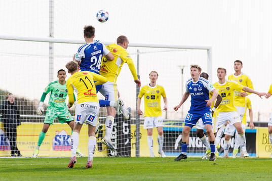 IFK Norrköpings Anton Eriksson och Falkenbergs Nils