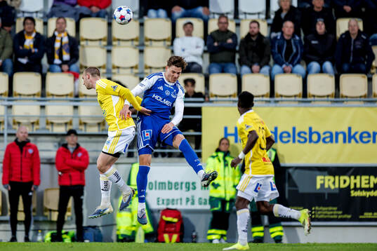 Falkenbergs Nils Bertilsson och IFK Norrköpings Albert