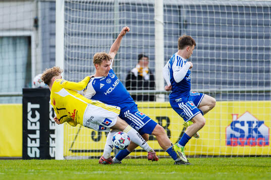 Falkenbergs Hampus Källström och IFK Norrköpings Anton