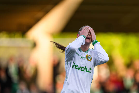 Hammarbys Svea Rehnberg deppar