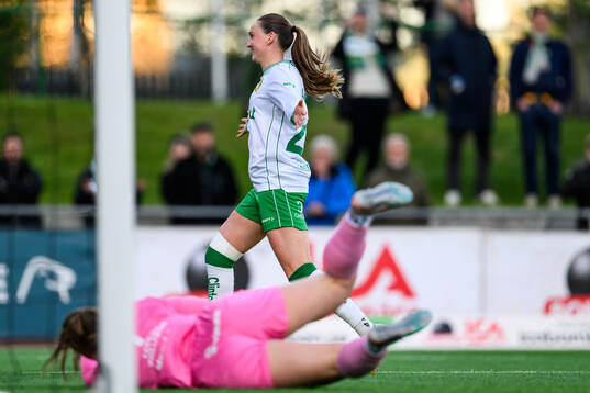 Hammarbys Vilde Hasund jublar
