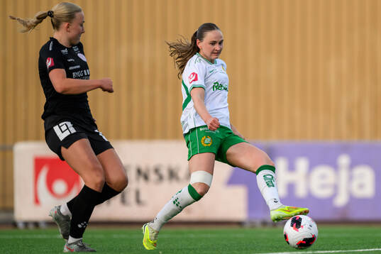 IK Uppsalas Thindra Mattsson och Hammarbys Vilde Hasund