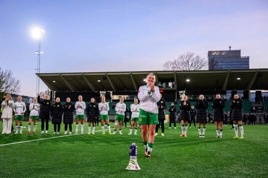 Hammarbys Mari Nyhagen jublar