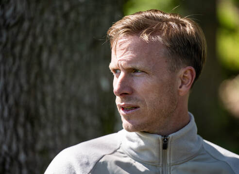 Assisterande sportchef Oscar Wendt