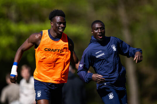 Rockson Yeboah och Imam Jagne