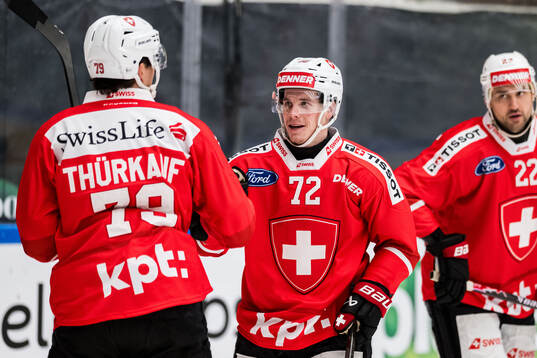 Dominik Egli of Schweiz celebrates