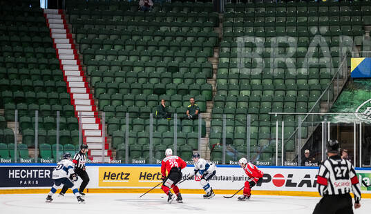 General view of empty stands