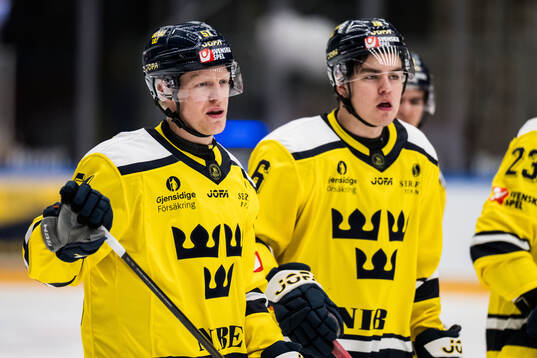 Emil Heineman and Anton Frondell of Sweden