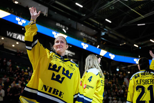 Kim Martin Hasson of the Swedish 2006 Olympics women’s