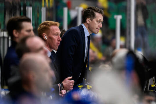 Head coach Sam Hallam of Sweden
