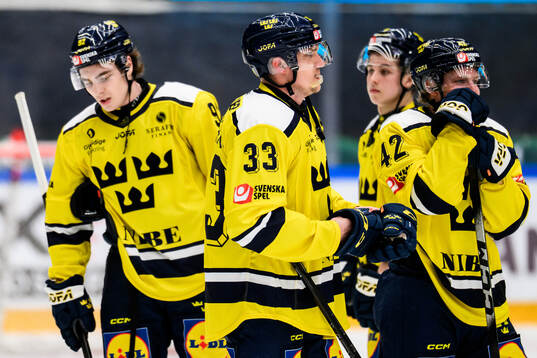 Jakob Silfverberg of Sweden looks dejected