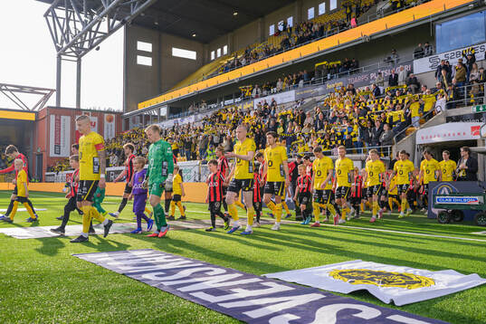 Brommapojkarnas och Elfsborgs spelare
